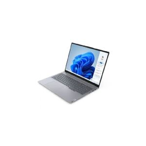 Lenovo ThinkBook 16 G7 IML 21MS - 180° hængselsdesign - Intel Core Ultra 7 - 155H / op til 4.8 GHz - Win 11 Pro - Intel Arc Graphics - 16 GB RAM - 512 GB SSD NVMe - 16 IPS 1920 x 1200 - Ethernet, Fast Ethernet, Gigabit Ethernet, IEEE 802.11b, IEEE 802.11a