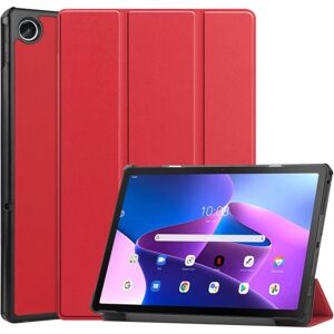 Lenovo Tab M10 Plus (3. generation) etui Tri-fold rød