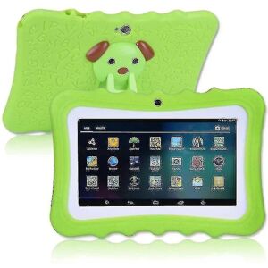 Inch Kids Tablet Android Tablet 8 Gb Rom 1024*600 opløsning Wifi Kids Tablet Grøn