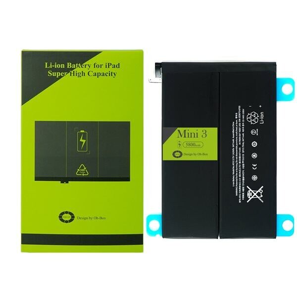 24hshop Oh-Box Batteri til iPad Mini 3