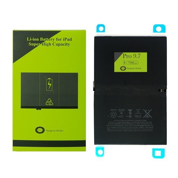 24hshop Oh-Box Batteri til iPad Pro 9.7