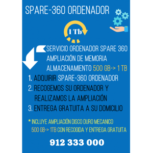 Spare 360 Ordenador 1Tb