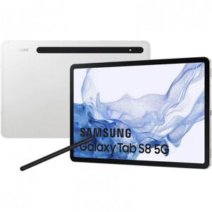 Samsung Galaxy Tab S8 5G 128GB Plata