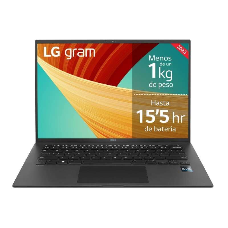 Laptop LG 14Z90R 15,5" i7-1360P 32 GB RAM 512 GB SSD Qwerty Español AZERTY