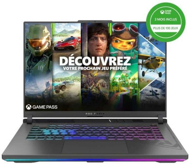 Laptop Asus Gamer Asus Rog Stix G16 intel core i7-13650hx 16 GB RAM 512 GB SSD Nvidia Geforce RTX 4060