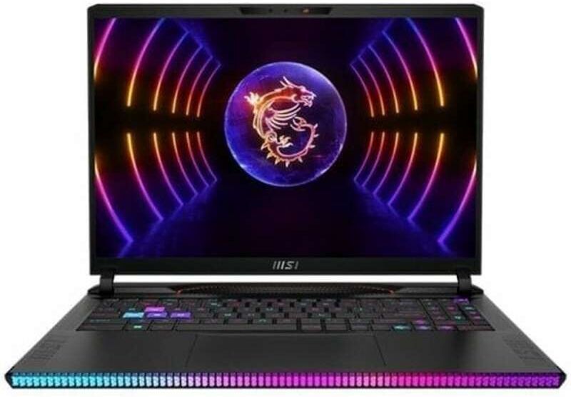 Laptop MSI Raider GE68HX 13VI-205XES 16" intel core i9-13980hx 32 GB RAM 1 TB SSD Nvidia Geforce RTX 4090 Qwerty Español