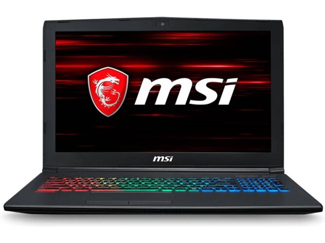 MSI Portátil Gaming MSI GF62 8RE-048ES (Intel Core i7-8750H - NVIDIA GeForce GTX 1060 - RAM: 16 GB - 1 TB HDD + 256 GB SSD - 15.6'')