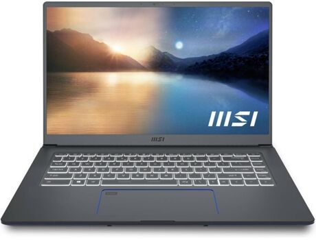 MSI Portátil MSI Prestige 15 A11SCS-031ES (15.6'' - Intel Core i7-1185G7 - RAM: 16 GB - 1 TB SSD - NVIDIA GeForce GTX 1650 Ti)