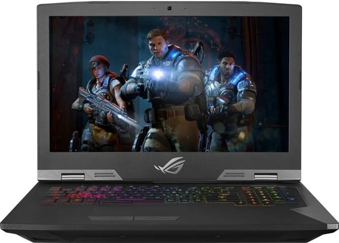 Asus Portátil Gaming ASUS Rog G703GI-E5070T (Intel Core i7-8750H - NVIDIA GeForce GTX 1080 - RAM: 32 GB - 1 TB HDD + 512 GB SSD - 15.6'')