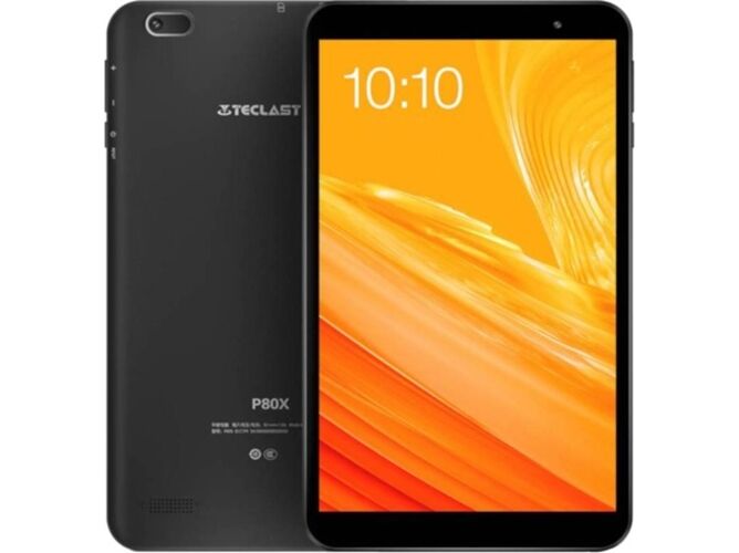 Teclast Tablet TECLAST P80X (8'' - 32 GB - 2 GB RAM - Wi-Fi+4G - Negro)