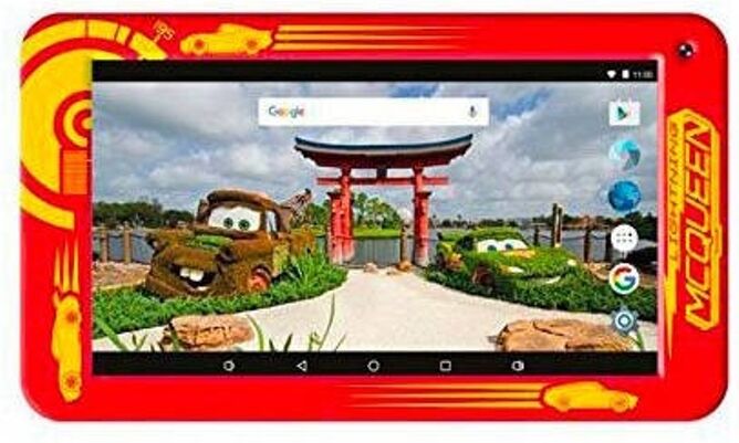 ESTAR Tablet para Niños ESTAR Disney Cars (7'' - 8 GB - 1 GB RAM - Wi-Fi - Rojo)