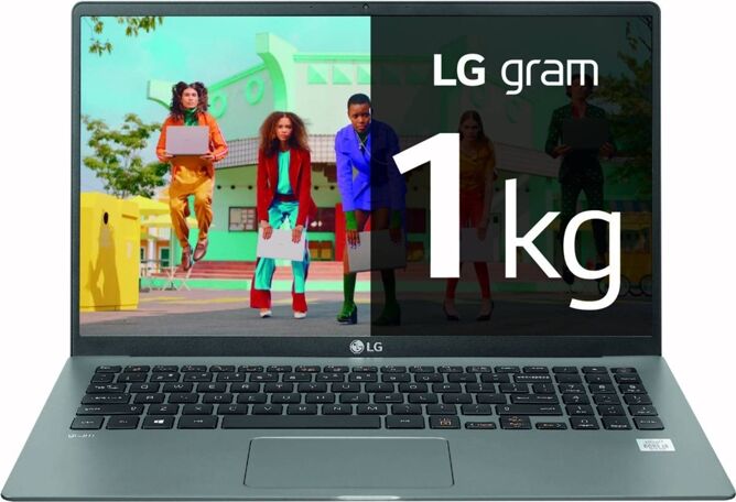 LG Portátil LG Gram 15Z95N-G.AA78B (15.6'' - Intel Core i7-1165G7 - RAM: 16 GB - 512 GB SSD - Intel Iris Plus 655)