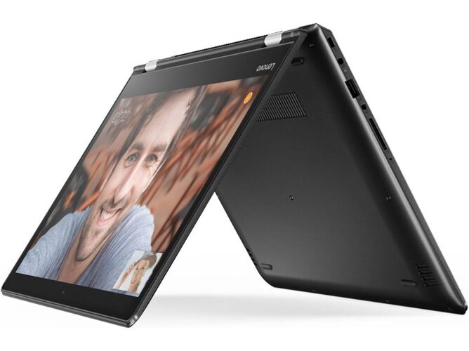 Lenovo Portátil Convertible 2 en 1 Reacondicionado LENOVO Yoga 510-14IKB (Grado C - 14'' - i3 - RAM: 8 GB - Disco duro: 256 GB SSD)