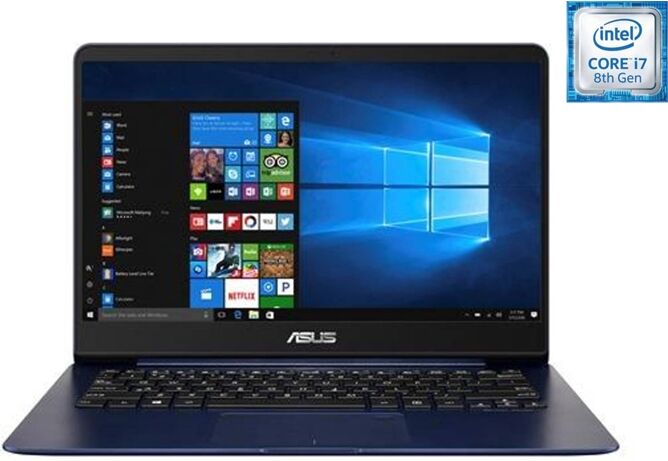 Asus Portátil Reacondicionado ASUS ZenBook UX430U-GV264T (Grado C - 14'' - Intel Core i7-8550U - RAM: 8 GB - 256 GB SSD - Intel UHD 620)