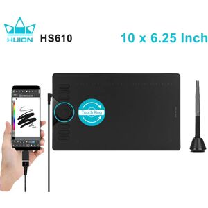 Huion — Tablette graphique HS610 pour Android  Windows et macOS avec OTG  adaptée au dessin digital