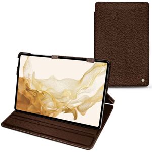 Noreve Housse cuir Samsung Galaxy Tab S8 Ambition Châtaigne