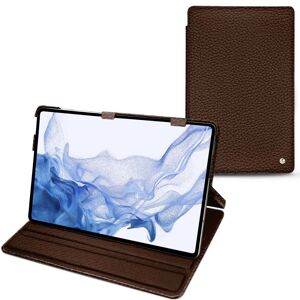 Noreve Housse cuir Samsung Galaxy Tab S8 Ultra Ambition Châtaigne