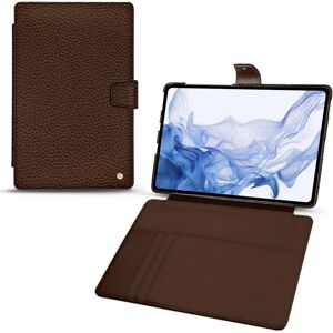 Noreve Housse cuir Samsung Galaxy Tab S8 Ultra Ambition Châtaigne