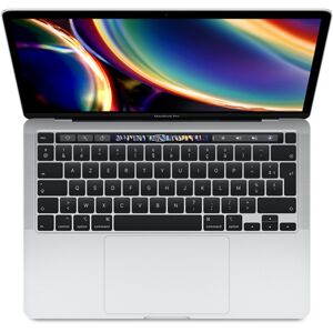 Apple MacBook Pro Core i7 (2020) 13.3', 2.3 GHz 512 Go 16 Go Intel Iris Plus Graphics, Argent - QWERTY - Espagnol - Reconditionné - Publicité