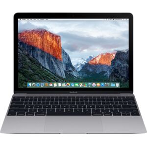 Apple MacBook m3-6Y30 Ordinateur portable 30,5 cm (12 ) 2K Ultra HD Intel® Core? m3 8 Go LPDDR3-SDRAM 256 Go Flash Mac OS X 10.11 El Capitan Gris - Reconditionné