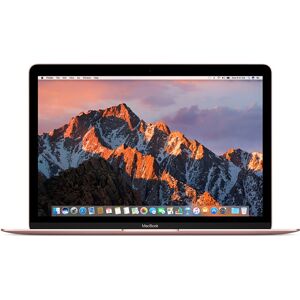 Apple MacBook Core m3 (2017) 12', 1.2 GHz 256 Go 8 Go Intel HD Graphics 615, Or Rose - AZERTY - Reconditionné - Publicité