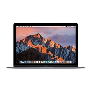 Apple MacBook Ordinateur portable 30,5 cm (12 ) Intel® Core? i5 8 Go LPDDR3-SDRAM 512 Go SSD Wi-Fi 5 (802.11ac) macOS Sierra Gris - Reconditionné