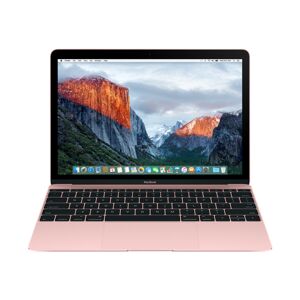 Apple MacBook Core m3 (2016) 12', 1.1 GHz 256 Go 8 Go Intel HD Graphics 515, Or Rose - AZERTY - Reconditionné - Publicité