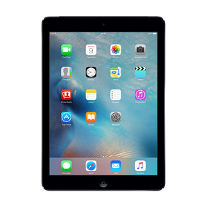 Apple IPAD AIR 32GO WI-FI+CELLULAR GRIS SIDERAL - Publicité