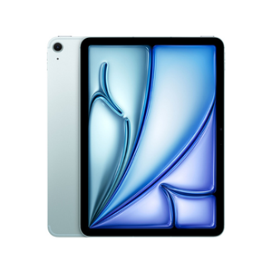 iPad Air 11'' Puce Apple M2 256 Go 5G 6eme generation 2024 Bleu - Publicité