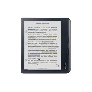 Liseuse numerique Kobo by Fnac Libra Colour 7'' 32 Go Noir - Publicité