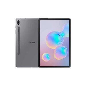 Samsung Galaxy Tab S6 - Tablette - Android 9.0 (Pie) - 128 Go - 10.5" Super AMOLED (2560 x 1600) - Logement microSD - gris montagne - Publicité