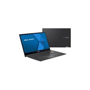 Asus VivoBook Flip 14 TP470EA EC020R - Core i5 1135G7 / 2.4 GHz - Win 10 Pro - 8 Go RAM - 256 Go SSD NVMe - 14" écran tactile 1920 x 1080 (Full HD) - Iris - Publicité