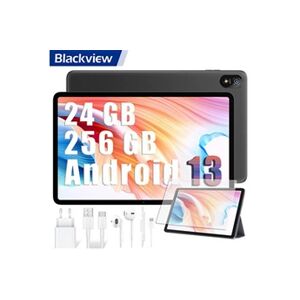 Blackview Tab 18 Tablette Tactile 11.97 pouces Android 13 2.4G+5G Wifi, RAM 24 Go ROM 256 Go/SD 1 To 8800mAh Tablette PC - Gris - Publicité