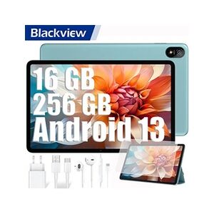 Blackview Tab 18 Tablette Tactile 11.97 pouces Android 13 2.4G+5G Wifi, RAM 16 Go ROM 256 Go/SD 1 To 8800mAh Tablette PC - Vert - Publicité