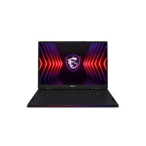 GENERIQUE Ordinateur portable MSI Raider 18 HX A14VIG-057FR : i9 14900HX-128GB DDR5-SSD 2TB-RTX4090-18UHD+ 120Hz-Wds 11 Pro- Noir - Publicité