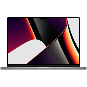 Apple MacBook Pro 16' 512 Go SSD 32 Go RAM Puce M1 MAX CPU 10 cours GPU 32 cours Gris Sidéral Nouveau - Publicité