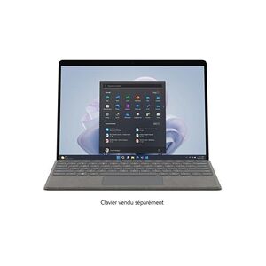 Microsoft SURFACE PRO 9 133- Intel Core i5, 16GO RAM, 256GO SSD - PLATINE - Publicité