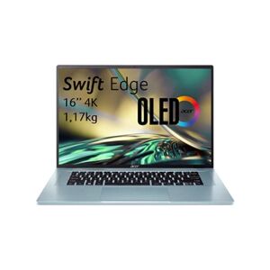 Acer Swift Edge SFA16 OLED WUXGA AMD Ryzen 7 6800U RAM 16 Go LPDDR5X 1 To SSD Puce graphique AMD Radeon - Publicité