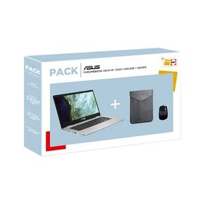 Asus PACK Chromebook C423NA-BZ0219  + HOUSSE + SOURIS - Publicité