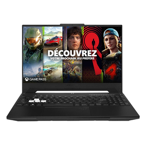 Asus TUF F15 TUF517ZM-HN193W Noir + Souris - Publicité