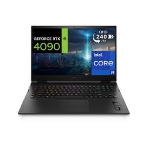 HP gaming OMEN 17-ck2000nf- 17,3"-  QHD 240 Hz - Intel Core i9  32 Go RAM 1 To SSD RTX 4090  TGP 175 W - Noir - Publicité