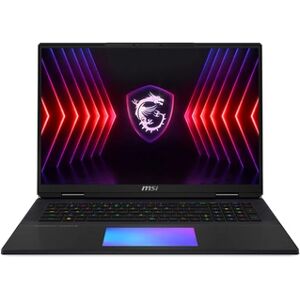 MSI Titan 18 HX A14VIG 18" UHD+ MiniLED 120 Hz Intel Core i9 14900HX RAM 64 Go DDR5 2 To SSD GeForce RTX 4090 - Publicité