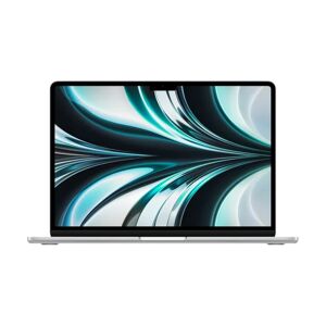 MacBook Air M2 (2022) 13.6', 3.5 GHz 512 Go 16 Go  Apple GPU 8, Argent - QWERTY - Espagnol - Reconditionné - Publicité