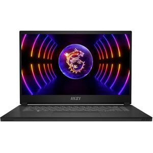 MSI Stealth (15.6 ) Intel® Core? i7-13620H - Ordinateur portable 39,6 cm 4K Ultra HD  16 Go DDR5-SDRAM 1 To SSD NVIDIA GeForce RTX 4050 Wi-Fi 6 (802.11ax) Windows 11 Home Noir - Neuf