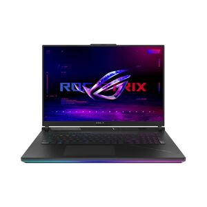 Asus ROG Strix SCAR 18 G834JZ-N6004W Ordinateur portable 45,7 cm (18 ) Quad HD+ Intel® Core i9 i9-13980HX 32 Go DDR5-SDRAM 1 To SSD NVIDIA GeForce RTX 4080 Wi-Fi 6E (802.11ax) Windows 11 Home Noir - Neuf