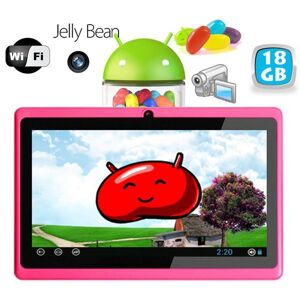 Tablette Tactile 7 Pouces Multi Touch Android Google Play Wifi 24Go Rose YONIS