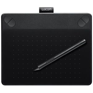 Intuos Art Small - Numériseur - droitiers et gauchers - 15.2 x 9.5 cm - multitactile - électromagnétique - 4 boutons - filaire - USB - noir