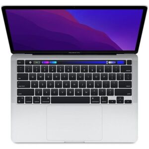 APPLE MacBook Pro Retina Touch Bar 13" Apple M1 3,2 Ghz 8 Go 256 Go SSD Argent (2020) - Reconditionné - Excellent état - Publicité