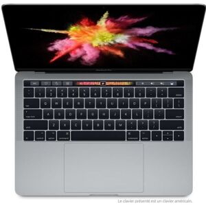 Apple Macbook Pro Retina TouchBar 13" Gris Sidéral (Intel Core i5, 2.9 GHz, 8 Go RAM, 256 Go SSD, 2016) - Publicité