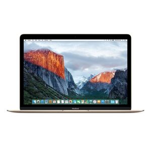 Apple MacBook MNYK2FN/A - 12" Core m3 1.2 GHz 8 Go RAM 256 Go SSD - Or - Publicité